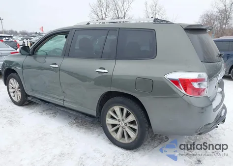 2008 Toyota Highlander Hybrid Limited из США, поврежденный, VIN JTEEW44A282017487